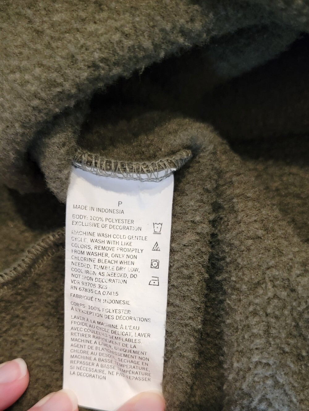 Mens Nautica qtr-zip pullover - Picture 5 of 5